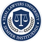 Trial lawyers university 2015 logo