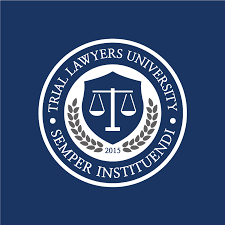 Trial lawyers university 2015 logo